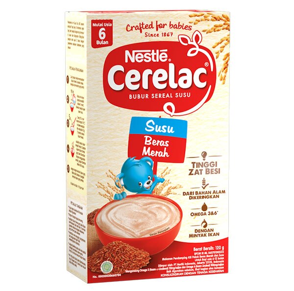 Bubur Sereal Susu Beras Merah