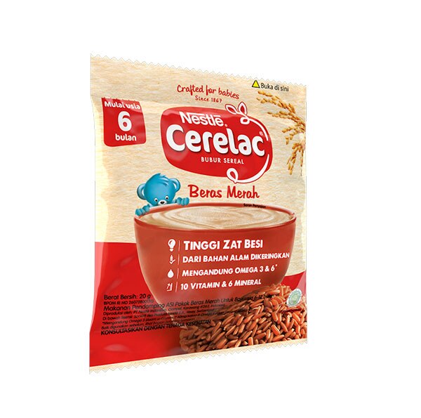 Bubur Sereal Beras Merah Sachet
