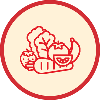 Dibuat dari buah & sayur asli