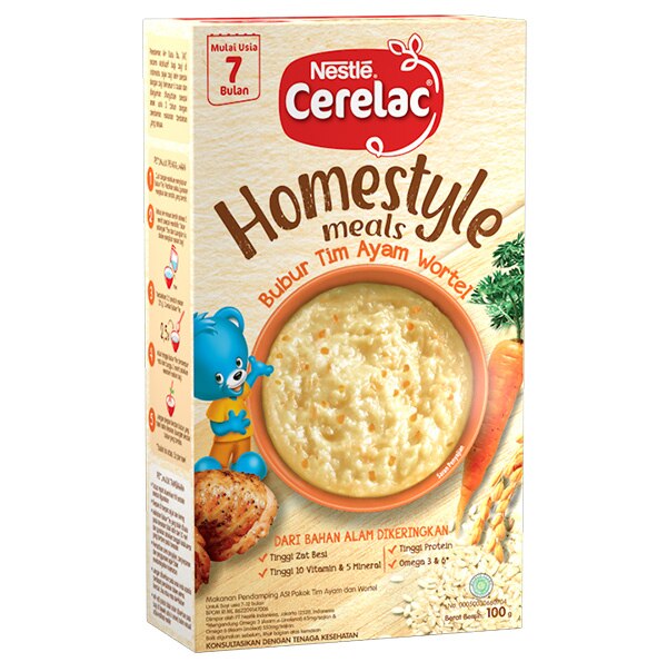 Homestyle Bubur Tim Ayam Wortel