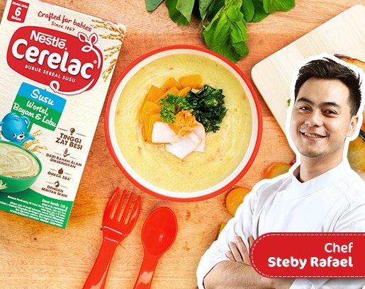 Chef Steby and Cerelac Susu 1