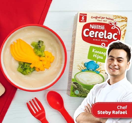 Cerelac Mangga kacang hijau with Chef Steby Rafael 2