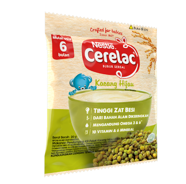 Bubur Sereal Kacang Hijau Sachet