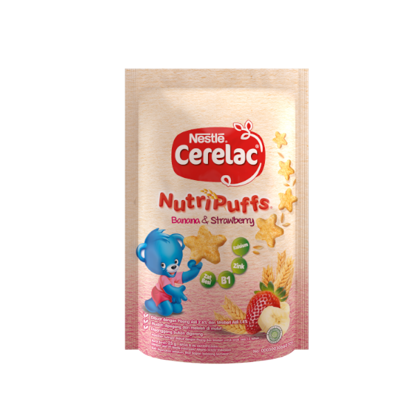 Nutripuffs Banana & Strawberry