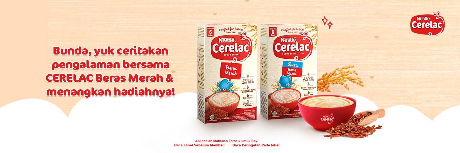 SYARAT DAN KETENTUAN CERITA PENGALAMAN BERSAMA CERELAC BUBUR BERAS MERAH