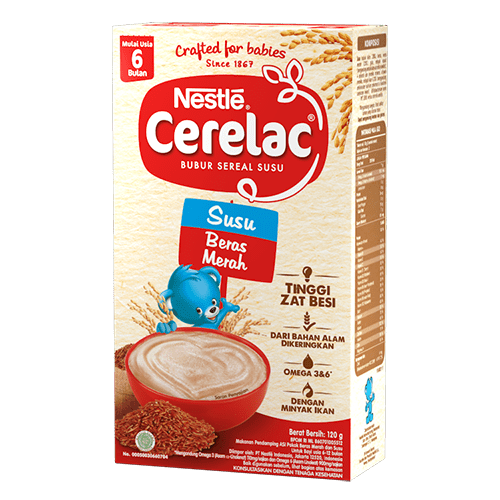 Kemasan Samping Cerelac Susu Beras Merah 2